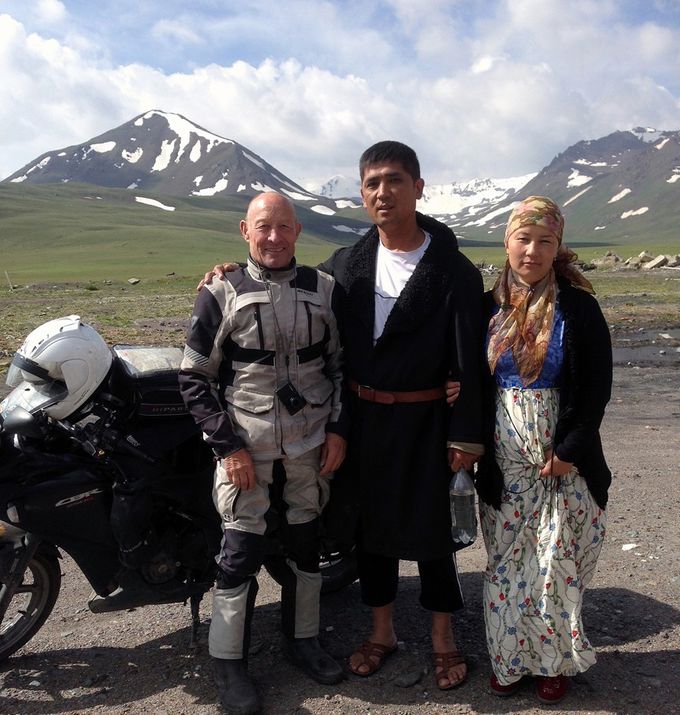 Motorcykelrejse  i Kirgistan (Silkevejen 2014)